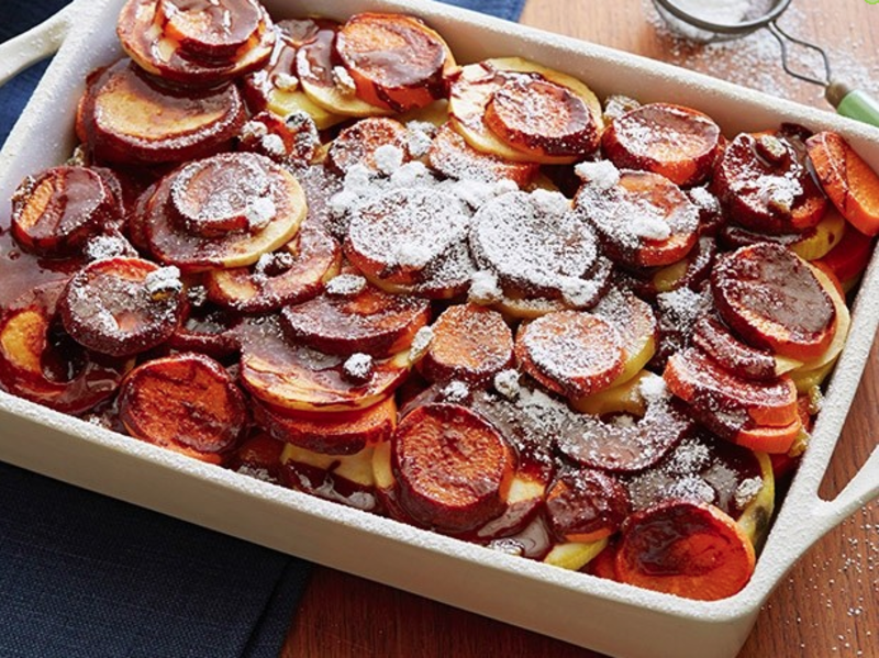 Sweet Potato and Apple Casserole