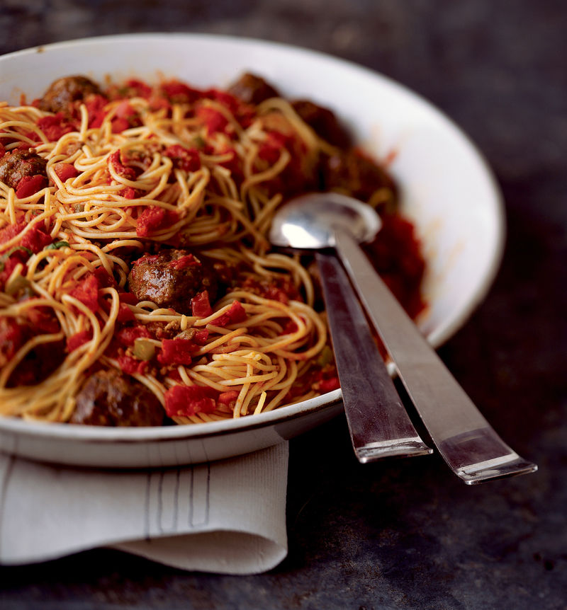 Meatballs and Spaghetti