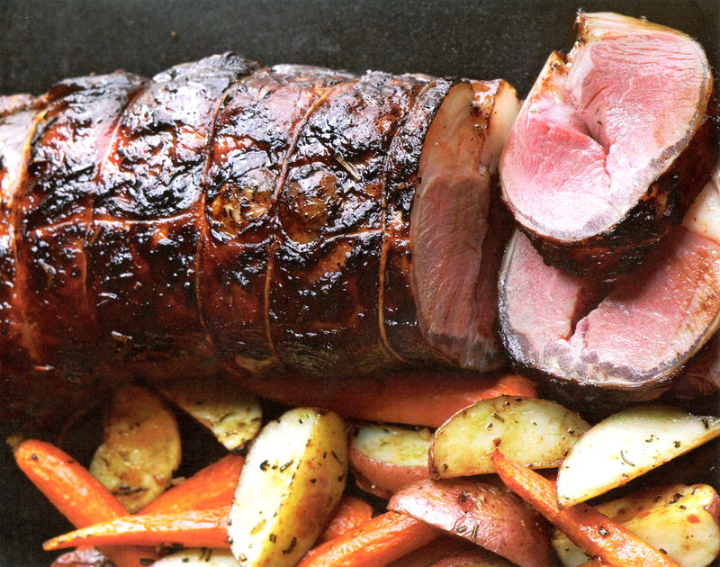 Garlic Rosemary Colorado Lamb Loin