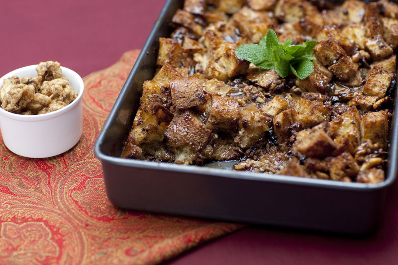 Double Chocolate Bread Pudding