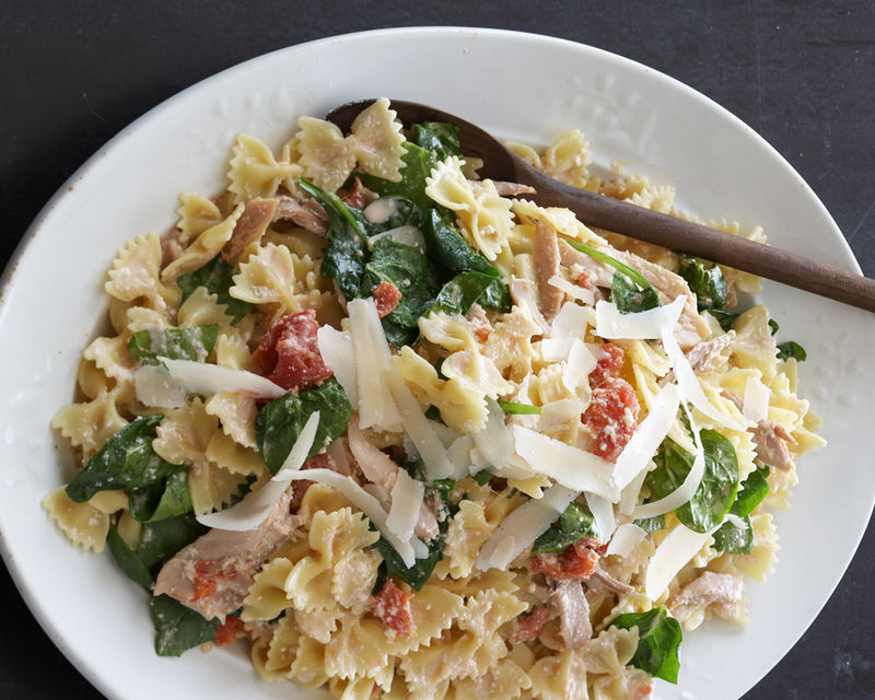 Farfalle With Ricotta & Sauteed Chicken