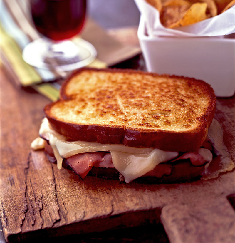 Smoked Ham & Gruyere Sandwich