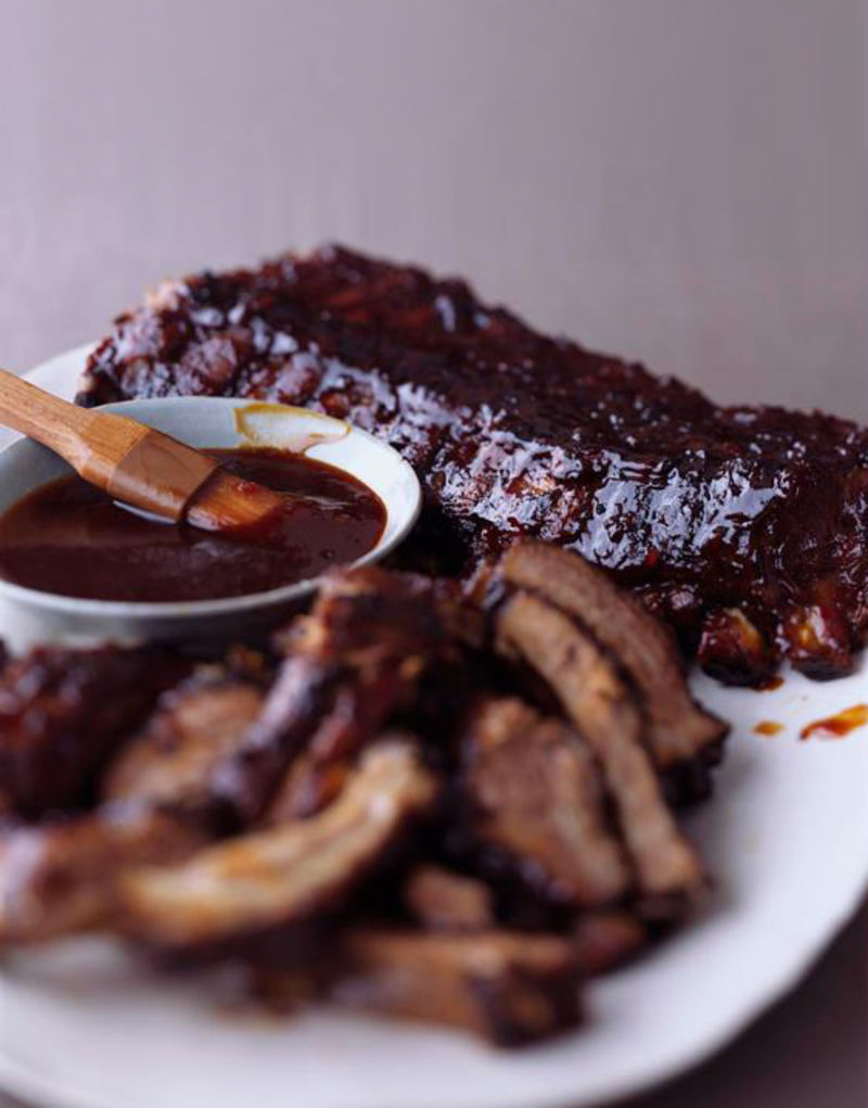 Bourbon Glazed Baby Back Ribs